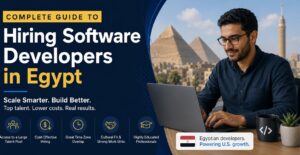 Working on Laptop